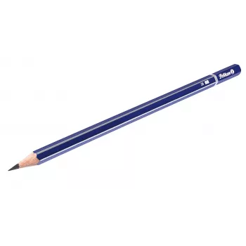 Pelikan 978783 2B šesťhranná grafitová ceruzka, modrá, FSC certifikované drevo, Nemecko, blister balenie