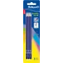 Pelikan 978783 2B šesťhranná grafitová ceruzka, modrá, FSC certifikované drevo, Nemecko, blister balenie