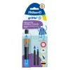 Pelikan griffix Neon Black ľavácke rollerball pero - ružové 821018