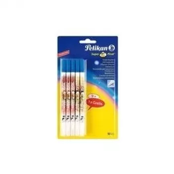 Pelikan Super Pirat 850B dvojhrotová guma na atrament s korekčným perom, kráľovská modrá, 1 ks 317545