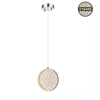 Závesné LED svietidlo Napoli A2378-1 20cm 10W teplá biela