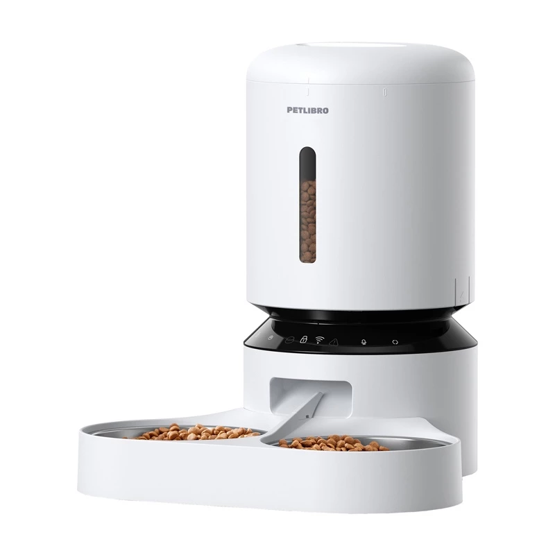 PETLIBRO Granary miska na krmivo s dvojitou miskou, WiFi, 5L, biela