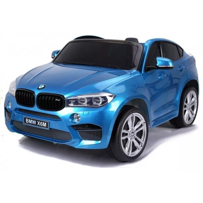 PETMEX auto na batérie pre deti BMW X6M modré lakované