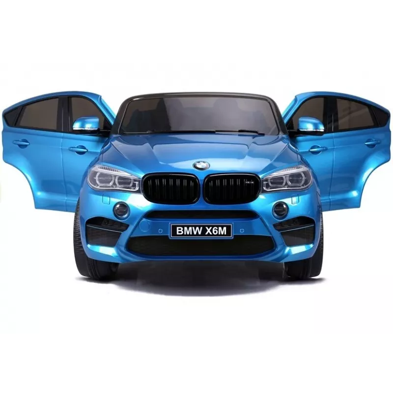 PETMEX auto na batérie pre deti BMW X6M modré lakované