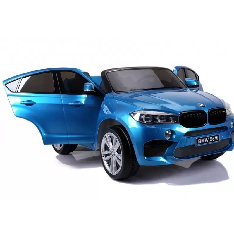 PETMEX auto na batérie pre deti BMW X6M modré lakované