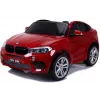 PETMEX auto na batérie nový BMW X6M SUV LED svetlá MP3 červené lakované
