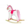 PETMEX hojdací kôň jednorožec biely 74cm 2252