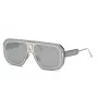 PHILIPP PLEIN MAN SPP050-99579X slnečné okuliare čierny acetát sivé sklo 57mm