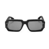 PHILIPP PLEIN MAN SPP150-670703 slnečné okuliare hranaté čierny rám sivé sklá 67/11/145 mm
