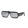 PHILIPP PLEIN MAN SPP150-670703 slnečné okuliare hranaté čierny rám sivé sklá 67/11/145 mm