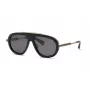 PHILIPP PLEIN MAN SPP151M570700 slnečné okuliare čierny acetát sivé sklo 57mm