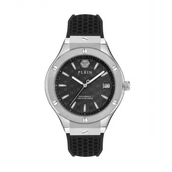 Philipp Plein pánske automatické skeleton hodinky PWUFA0125 44mm čierny silikón