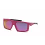 Philipp Plein pánske slnečné okuliare SSP009-586YLP - čierne so zlatými tónmi, hranatý acetátový rám, sivé UV400 šošovky 58/18/135 mm
