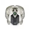 Philipp Plein pánske hodinky PWPMA0224 43 mm čierny ciferník silikónový remienok