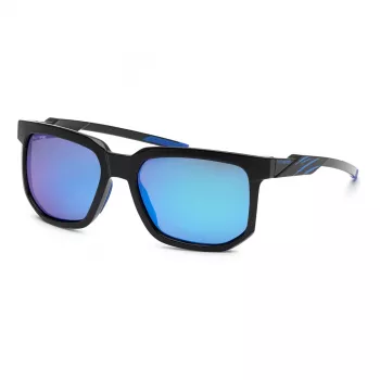 Philipp Plein Sport pánske obdĺžnikové slnečné okuliare SSP011-56Z42Z - čierny rám sivé sklá 56/18/135 mm