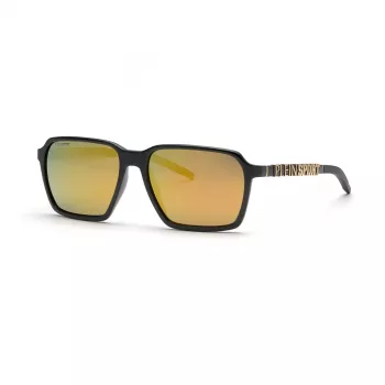 Philipp Plein Sport pánske slnečné okuliare SSP012-59Z42P - čierny acetátový rám, sivé polarizované šošovky, 59/16/145 mm