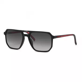 Philipp Plein Sport pánske slnečné okuliare SSP032-580703 - čierny rám, sivé sklá - 58/19/145 mm