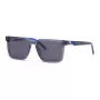 Philipp Plein Sport SSP034-5604AL pánske hranaté slnečné okuliare - čierny rám sivé sklá 56/18/145 mm