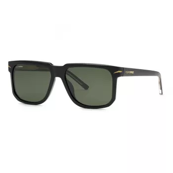 Philipp Plein Sport SSP037-59700P pánske polarizované slnečné okuliare, čierny rám, sivé sklá, 59/16/150 mm