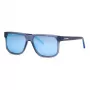 Philipp Plein Sport SSP037-59UA1P pánske slnečné okuliare - lesklý čierny acetátový rám, dymové polykarbonátové šošovky, 59/16/150 mm