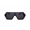 Philipp Plein SPP047-0Z21 pánske slnečné okuliare čierny rám sivé sklá 99mm
