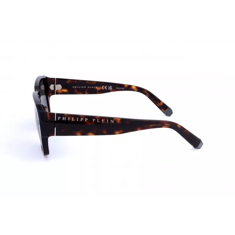 PHILIPP PLEIN SPP081-550722 pánske slnečné okuliare čierny acetát sivé sklá 55/17/145 mm