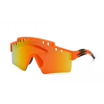Philipp Plein SSP001-99B55A pánske slnečné okuliare shield čierny rám sivé sklá 99/0/130 mm