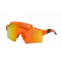 Philipp Plein SSP001-99B55A pánske slnečné okuliare shield čierny rám sivé sklá 99/0/130 mm