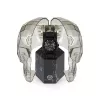 Philipp Plein The Skeleton automatické pánske hodinky PWRAA0923 42 mm čierny silikón