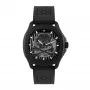 Philipp Plein The Skeleton automatické pánske hodinky PWRAA0923 42 mm čierny silikón
