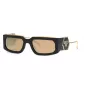 PHILIPP PLEIN unisex slnečné okuliare SPP119M58700G - čierny rám, sivé gradientové šošovky, 58 mm
