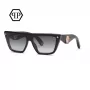 Philipp Plein dámske slnečné okuliare Cat-Eye SPP172S530700 čierna sivý gradient 53 mm