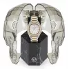 Philipp Plein dámske PWTAA0523 automatické skeleton hodinky 38mm ružové zlato oceľ a čierny silikón