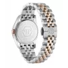 Philipp Plein dámske PWYAA0223 The $kull quartz analógové hodinky 34mm čierny silikónový remienok