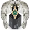 Philipp Plein dámske hodinky PWBDA0724 39mm quartz nerezová oceľ silikón čierna