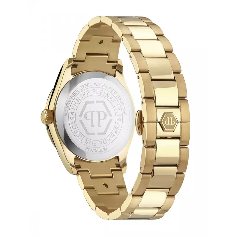 Philipp Plein dámske hodinky PWCDA0624 38 mm nehrdzavejúca oceľ quartz