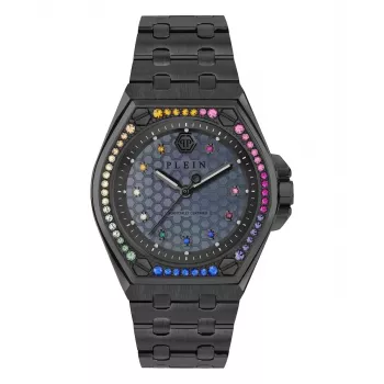Philipp Plein dámske hodinky PWJAA1423 The Skull 38 mm ružové zlato