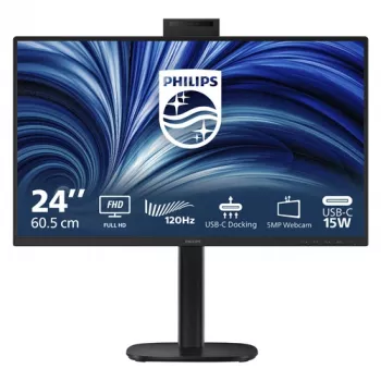 Philips 24B2U3301H 23,8 palca IPS Full HD monitor - 75Hz, USB-C hub, integrovaná webkamera & reproduktory