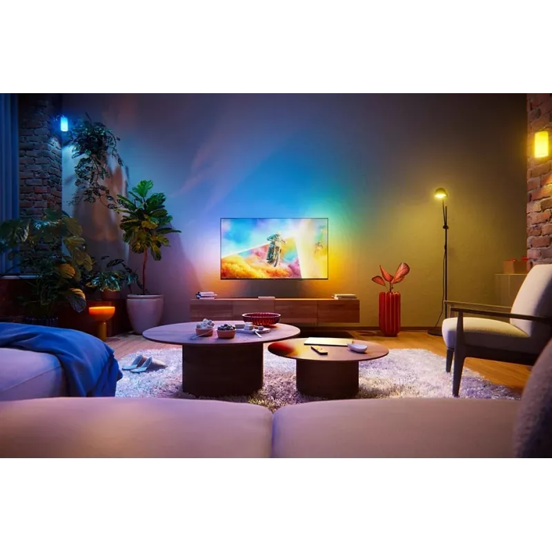 Philips 65PQS8501/12 65-palcový QLED Ambilight Smart TV 4K UHD Titan OS čierna