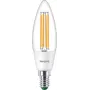 Philips Classic LED Sviečková žiarovka 40W ekvivalent E14 Teplá biela Číra