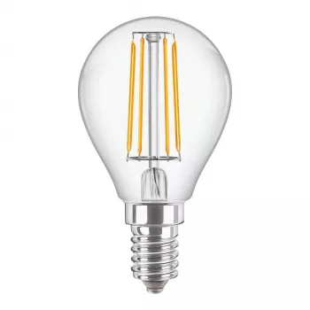 Philips Classic LED kvapková žiarovka 470lm 4,3W 2700K P45 E14
