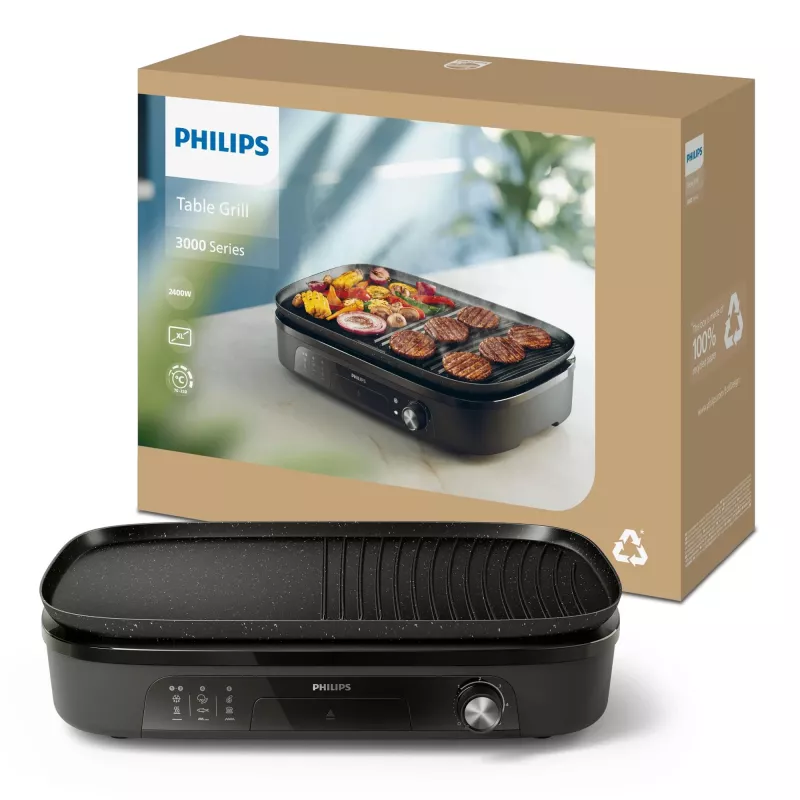 Philips HD6210/90 elektrický gril 2000W