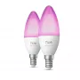 Philips Hue White and Color Ambiance sviečka E14 B39 EU 2 balenie