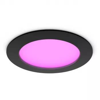 Philips Hue White & Color Ambiance Slim Recessed Light L EMEA-čierna