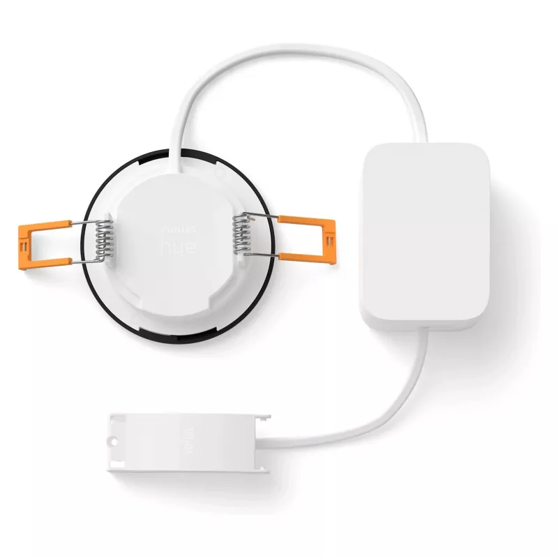 Philips Hue White & Color Ambiance Slim Recessed Light S EMEA čierna