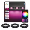 Philips Hue White & Color Ambiance Slim Recessed Light S x3 - čierna