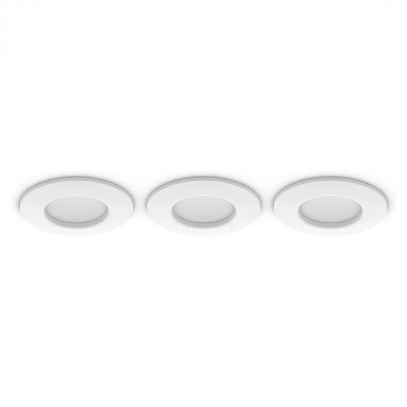 Philips Hue White & Color Ambiance Slim Recessed Light S x3 - biela