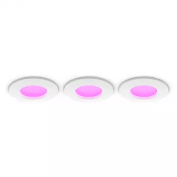 Philips Hue White & Color Ambiance Slim Recessed Light S x3 - biela