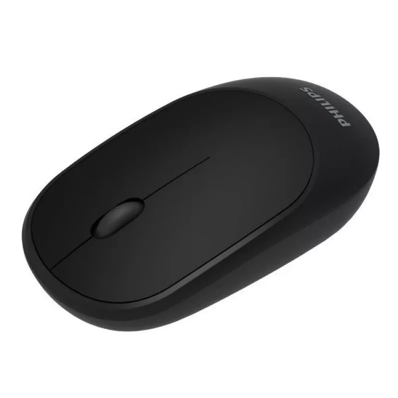 Philips M314 štýlová a kompaktná bezdrôtová myš 3 tlačidlá 800/1000/1200/1600dpi čierna