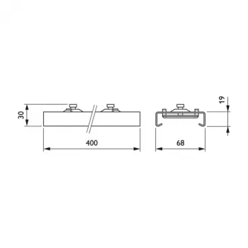 Philips Maxos LL500Z MB-SW WH záves, plynule nastaviteľný, biely